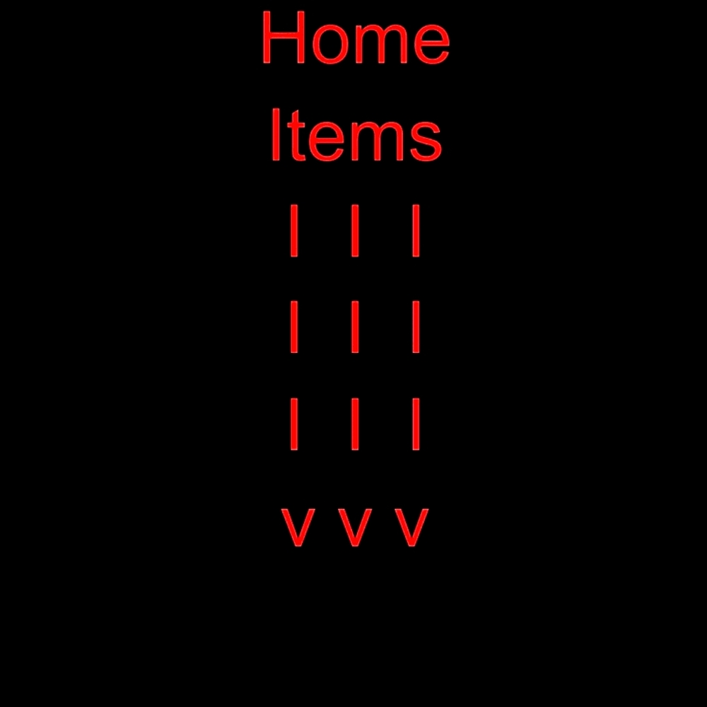 Home Items Below